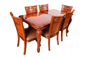 Juego de Comedor Rectangular Clásico