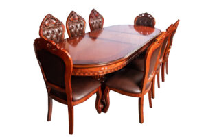 Juego de Comedor Redondo Clásico