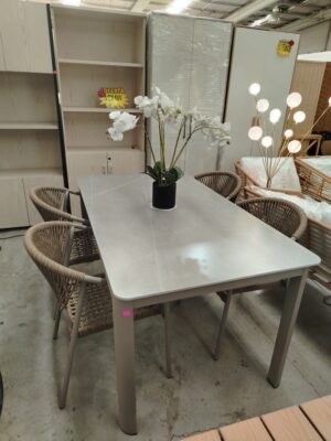 Mesa de Terraza Rectangular Moderna