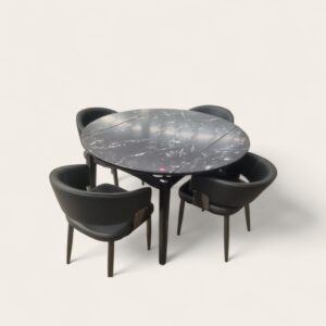 Comedor Stone Black 4 Sillas