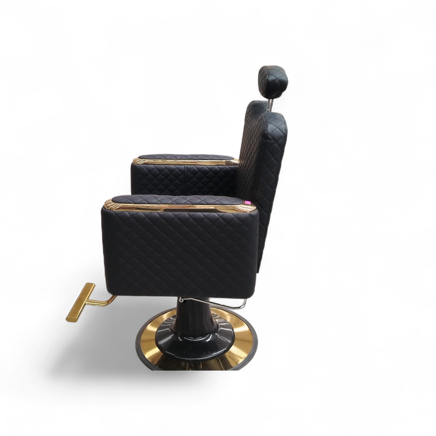 Sillón Reclinable Barber Luxury Black Gold - Imagen 2