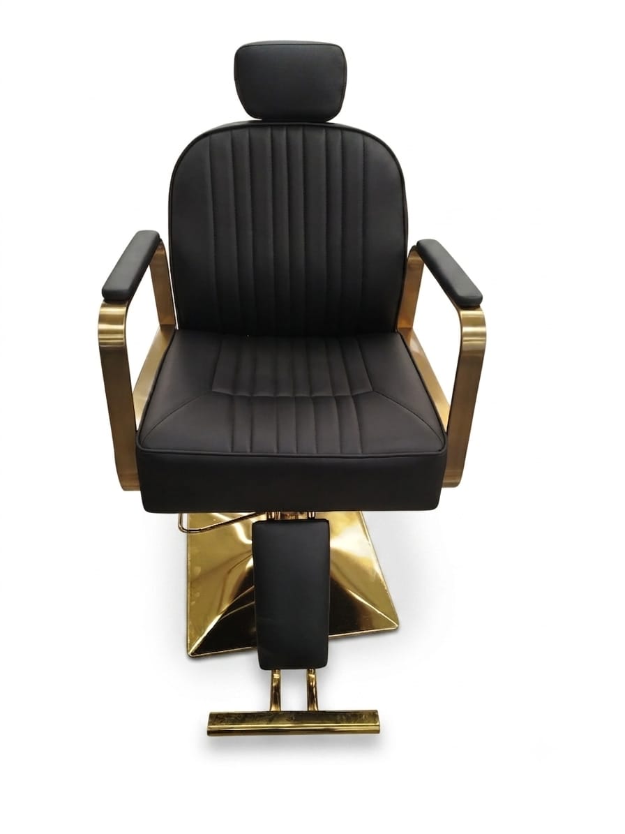 Sillón de Barberia con Apoya Cabeza - - Imagen 2